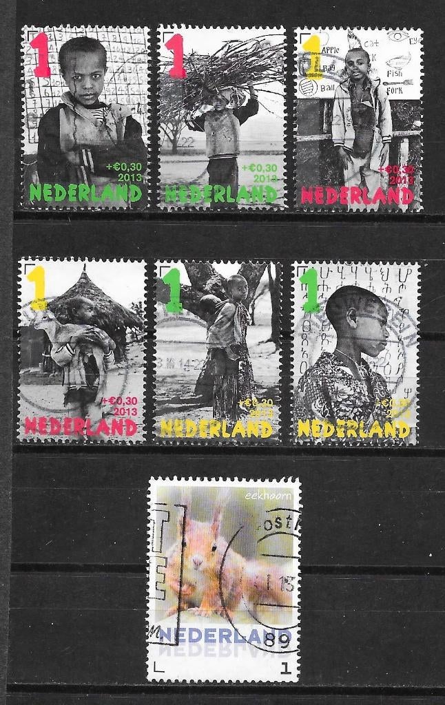 Zegels uit 2013 gebruikt cw 19,50, Ophalen of Verzenden