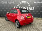 Fiat 500 C 1.2 Pop Cabrio / APK / NAP / Airco / Elck. Ramen, Auto's, Voorwielaandrijving, Euro 5, Stof, Gebruikt