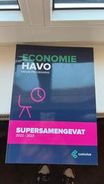 Economie havo supersamengevat, Ophalen of Verzenden, Zo goed als nieuw, HAVO, Economie