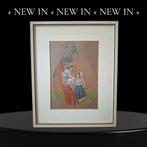 Schilderij leaf art peepal bladschildering ingelijst, Ophalen of Verzenden