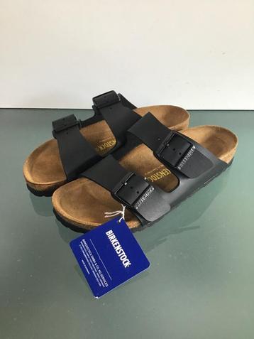 GRATIS VERZENDEN | BIRKENSTOCK Nieuwe zwarte slippers 38 beschikbaar voor biedingen