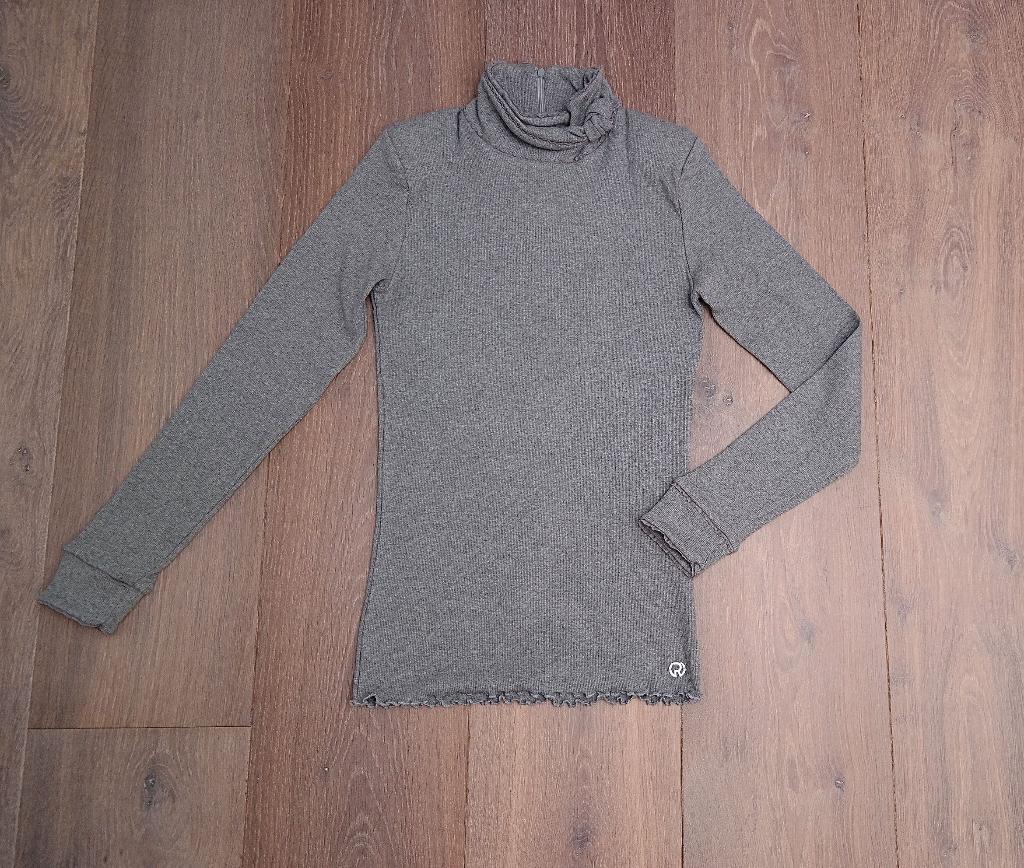 Nieuw 135€ Riverwoods grijs dun katoenen coltruitje; maat 40, Maat 38/40 (M), Nieuw, Ophalen of Verzenden, Grijs