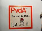 Sticker PVDA (nr.2), Verzamelen, Stickers, Ophalen of Verzenden, Nieuw, Overige typen