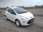 Ford Ka 1.2 51KW 2014 Wit Airco, Auto's, Voorwielaandrijving, Stof, 1242 cc, 4 cilinders