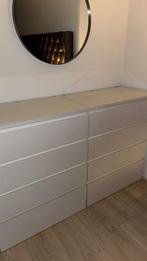 2x Malm kast ikea met glasplaat, Huis en Inrichting, Ophalen of Verzenden, Zo goed als nieuw, 25 tot 50 cm, Minder dan 100 cm