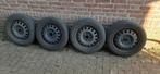 Winterbanden + velgen R14 voor Toyota Aygo, C1 en 107/108, Auto-onderdelen, Banden en Velgen, Ophalen, 14 inch, Gebruikt, 155 mm