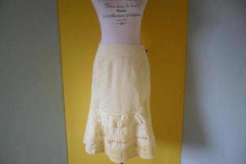 Steps rok maat 34 (100% katoen), Kleding | Dames, Rokken, Zo goed als nieuw, Maat 34 (XS) of kleiner, Geel, Onder de knie, Ophalen of Verzenden