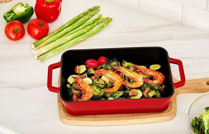 Buccan Hamersley gietijzeren ovenschaal 3.3L, Huis en Inrichting, Keuken | Keukenbenodigdheden, Nieuw, Ophalen of Verzenden