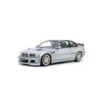 Pre Order Ottomobile OttoModels BMW E46 M3 GTR Zilver 1:18, Ophalen of Verzenden, Nieuw, Auto, OttOMobile