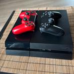 PS4 met 2 controllelers, Spelcomputers en Games, Spelcomputers | Sony PlayStation 4, Ophalen, Met games, Met 2 controllers, Zo goed als nieuw