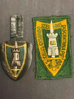 Setje AFCENT Brunssum, Verzamelen, Militaria | Algemeen, Verzenden, Landmacht, Nederland, Embleem of Badge