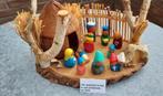 Kerststal gemaakt van natuurlijk materiaal., Diversen, Kerst, Ophalen of Verzenden, Zo goed als nieuw