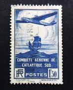 Frankrijk Yvert 320 100e Zuid Atlantische Oceaanvlucht 1936, Ophalen of Verzenden, Gestempeld