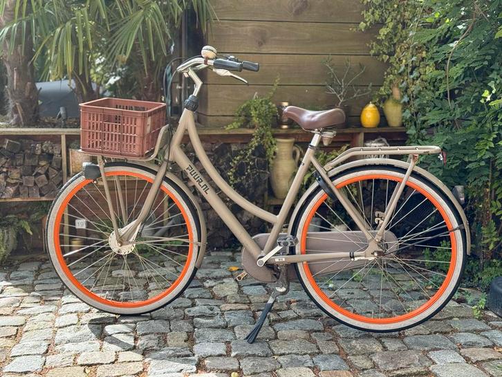 Gazelle Puur nl transport Damesfiets, Fietsen en Brommers, Fietsen | Dames | Damesfietsen, Gebruikt, Gazelle, Versnellingen, 53 tot 56 cm