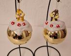 2x leuke kerstballen met disney knabbel en babbel, Diversen, Kerst, Ophalen of Verzenden, Zo goed als nieuw