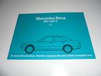 brochure Mercedes 190/190 E  1983, Boeken, Auto's | Folders en Tijdschriften, Nieuw, Overige merken, Ophalen of Verzenden