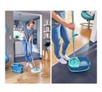 Dweilset Leifheit clean twist disc mop, Ophalen of Verzenden, Dweilemmer, -bak, of -wagen