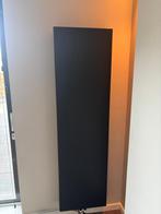 Radiator zwart incl. aansluitset, Doe-het-zelf en Verbouw, Verwarming en Radiatoren, Ophalen, Radiator, Minder dan 60 cm, Zo goed als nieuw