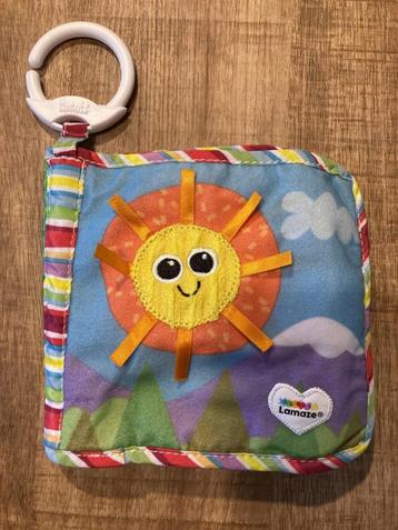 Lamaze ontdekkingsboek - boekje voor aan buggy. PRIMA staat. beschikbaar voor biedingen