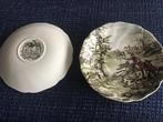 Johnson bros Tally Ho Schaaltjes - Jacht Tafereel twee stuks, Huis en Inrichting, Ophalen, Gebruikt, Schaal of Schalen, Overige stijlen