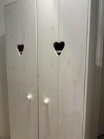 Witte houten kledingkast kinderkamer 83x40x185cm, Ophalen, 50 tot 100 cm, Zo goed als nieuw, 150 tot 200 cm