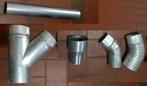 Giveg Dunwandig Aluminium Rookgashulpstukken, Doe-het-zelf en Verbouw, Buizen en Afvoer, Ophalen, Zo goed als nieuw, Aluminium