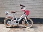SJOEF meisjesfiets 14 inch, Fietsen en Brommers, Fietsen | Kinderfietsjes, Ophalen, Zijwieltjes, Gebruikt, Minder dan 16 inch