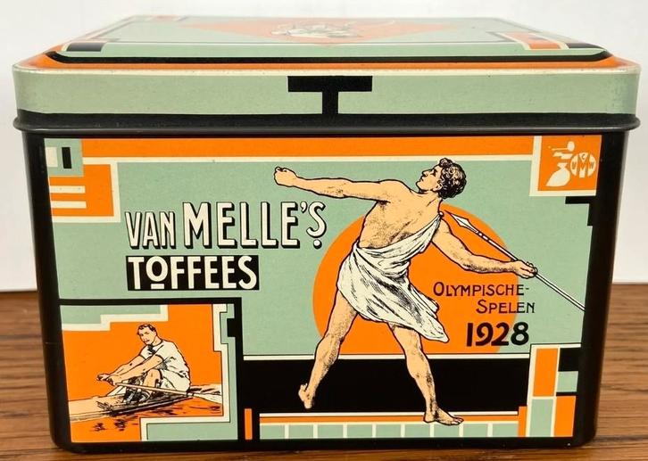 Snoepblik Van Melle's Toffees, Verzamelen, Blikken, Gebruikt, Overige, Ophalen of Verzenden