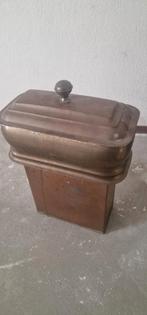 Antieke vintage koperen krantenbak, Ophalen