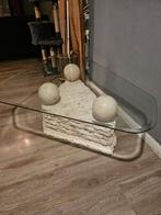 Salontafel, Huis en Inrichting, Tafels | Salontafels, Gebruikt, 100 tot 150 cm, Minder dan 50 cm, Rechthoekig