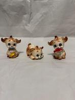 3 Oude porcelijnen hondjes, Antiek en Kunst, Ophalen of Verzenden