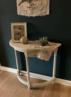 Landelijk tafeltje, side table, Huis en Inrichting, Tafels | Sidetables, Ophalen, 50 tot 100 cm, Zo goed als nieuw, 25 tot 50 cm