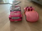 Twee Barbie Auto's, Ophalen, Gebruikt, Meisje
