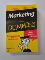 Boek - Marketing voor Dummies, Ophalen of Verzenden, Gelezen, Economie en Marketing