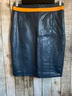 Blue River super gave imitatie leren rok (Maat 36), Zo goed als nieuw, Blue River, Knielengte, Maat 36 (S)