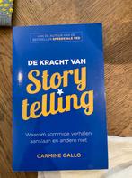 Carmine Gallo - De kracht van storytelling, Ophalen of Verzenden, Zo goed als nieuw, Carmine Gallo