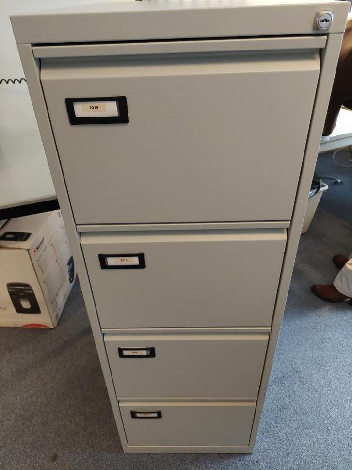 Dossierkasten, Huis en Inrichting, Kasten | Ladekasten, Gebruikt, 100 tot 150 cm, Minder dan 50 cm, 50 tot 75 cm, Metaal, 3 of 4 laden