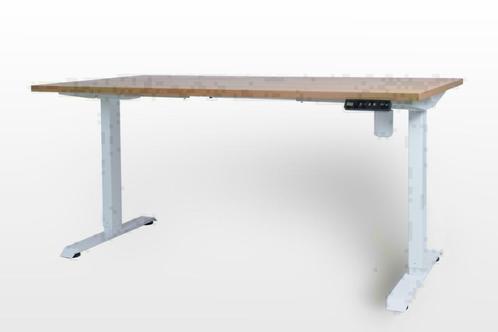 RM1 zit/sta Elektrische bureaus 140x80cm wit memory NIEUW!, Huis en Inrichting, Bureaus, Nieuw, Stabureau, Elektrisch, In hoogte verstelbaar