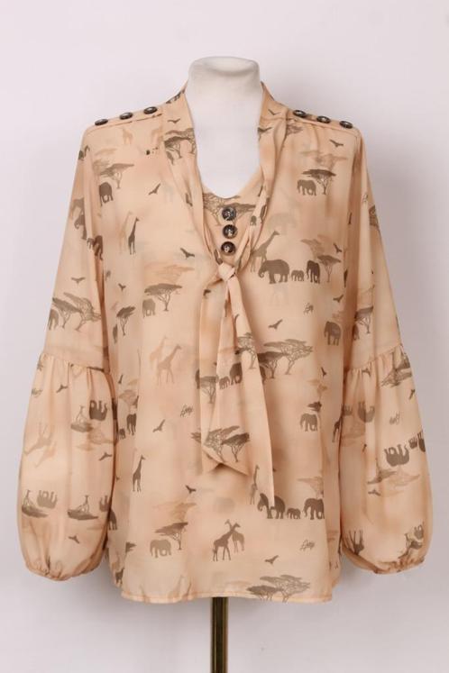Safari tuniek Addy vd Krommenacker maat M, Kleding | Dames, Blouses en Tunieken, Zo goed als nieuw, Maat 38/40 (M), Verzenden