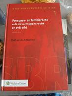 Personen- en familierecht, relatievermogensrecht en erfrecht, Ophalen of Verzenden, Zo goed als nieuw