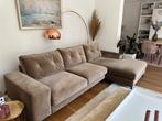 Stijlvolle loungebank, fauteuil en hocker van Urban sofa, Ophalen, Zo goed als nieuw, Stof, Strakke en stijlvolle stijl