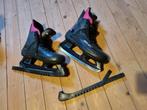 Bauer ijshockyschaatsen maat 8 (39), Sport en Fitness, Ophalen, Gebruikt, IJshockeyschaatsen, Bauer