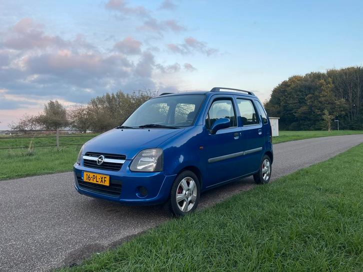 Opel Agila 1.2 I 16V 2004 Blauw, Auto's, Opel, Particulier, Te koop, Agila, Benzine, D, Hatchback, Handgeschakeld, Origineel Nederlands