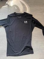 under armour compression tee, Maat 52/54 (L), Fitness, Zwart, Under Armour
