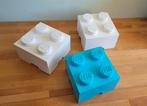 3x LEGO opbergboxen "Brick 4" (10 euro p. stuk, setprijs 25), Ophalen of Verzenden, Gebruikt, Lego