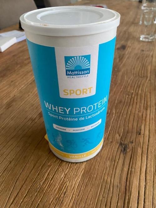***Mattisson*** whey protein vanille (THT dec 2025), Sport en Fitness, Gezondheidsproducten en Wellness, Nieuw, Poeder of Drank