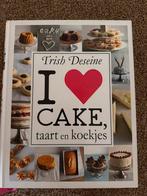 Trish Deseine - I love cake, taart en koekjes, Ophalen of Verzenden, Zo goed als nieuw, Trish Deseine