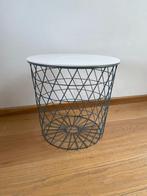 Opbergtafel van metaalgaas, Ophalen, Rond, Zo goed als nieuw, Overige materialen