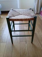 Vintage houten krukje jaren 70, Huis en Inrichting, Krukjes, Ophalen, Zo goed als nieuw, Hout