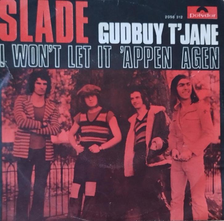 Slade - Gudbuy t'Jane, Cd's en Dvd's, Vinyl Singles, Gebruikt, Single, Pop, 7 inch, Verzenden